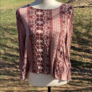 Open back patterned too